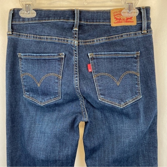 Levi’s 315 Shaping Bootcut Dark Wash High Rise W28 L31 Stretch Denim Jeans - Picture 5 of 16